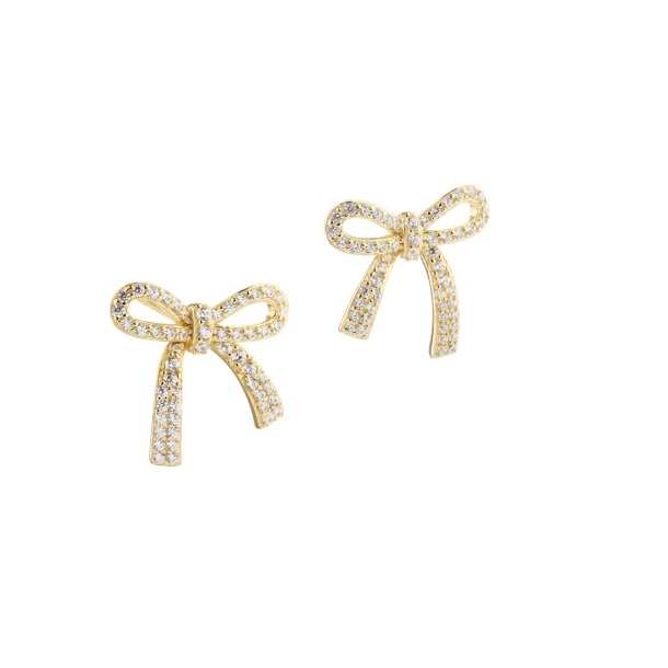 Aqua Dulce Elegant Bow øreringe 5815 - Aqua Dulce Øreringe