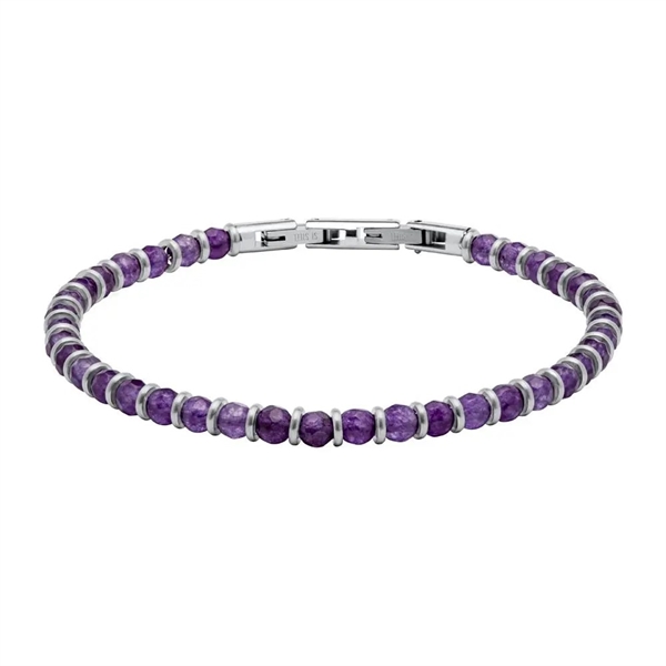 Armbånd Med Lilla Perler - Armbånd