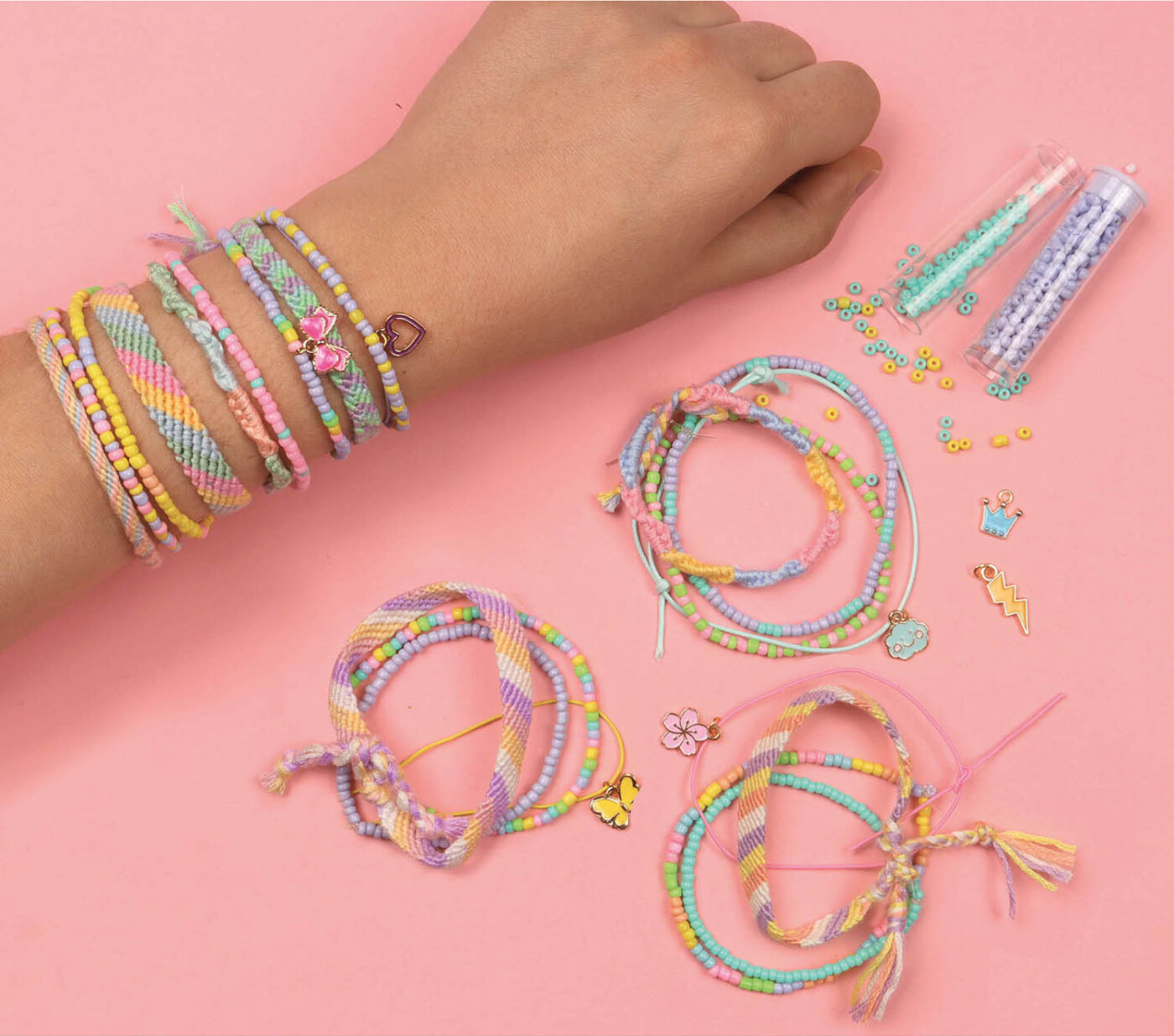Auzou Jewellery Factory Regnbue Armbånd - Auzou Armbånd  - 9791039564465