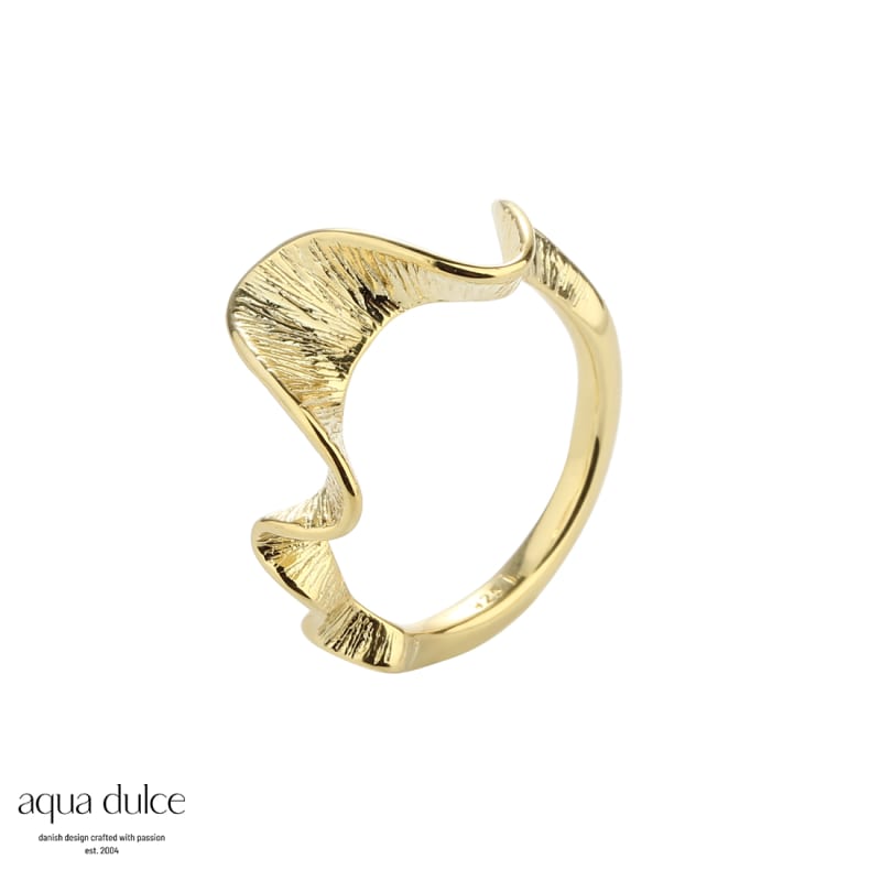 Rhumba Ring Golden - Aqua Dulce Fingerringe  - 5715446518358