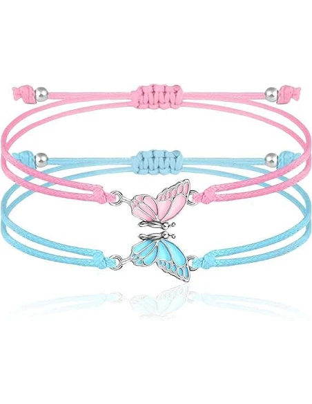 Bedårende Veninde Armbånd Sommerfugl - Armbånd