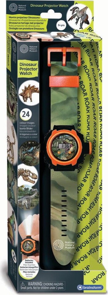 Brainstorm Dinosaur Projektor Armbåndsur - Brainstorm Armbånd  - 5060122737197