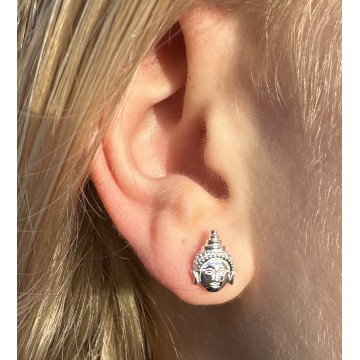 Buddha Ørestikker Sølv Godkarmashop - Bahl Collection Øreringe