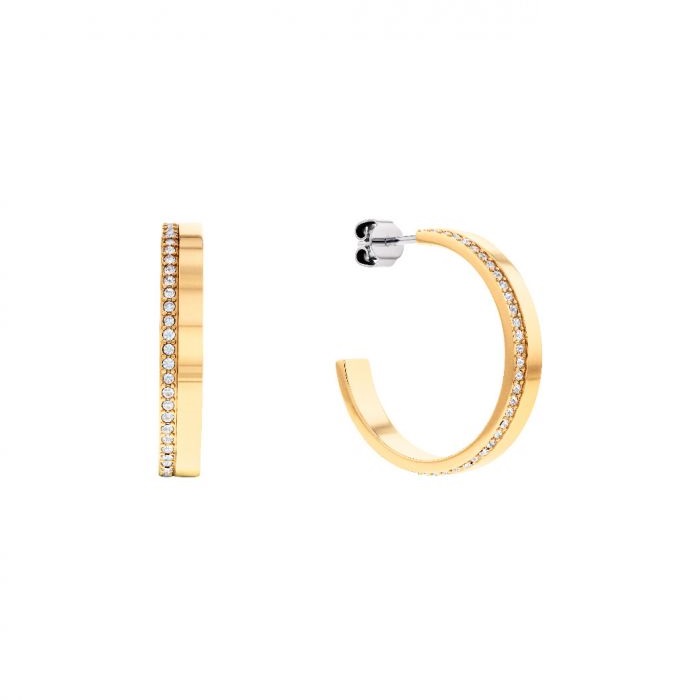 Calvin Klein Linear øreringe 35000164 - Calvin Klein Øreringe