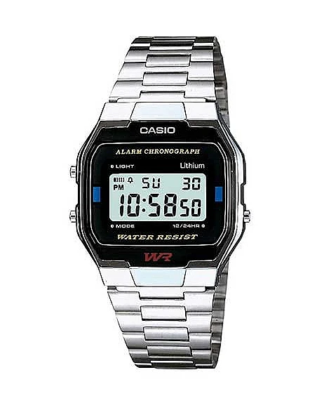 Casio Retro A163wa 1qes - Casio Armbånd  - 4971850437314