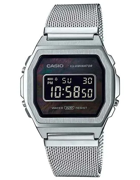 Casio Vintage A1000m 1bef Digital Dame Armbåndsur - Casio Armbånd  - 4549526245107