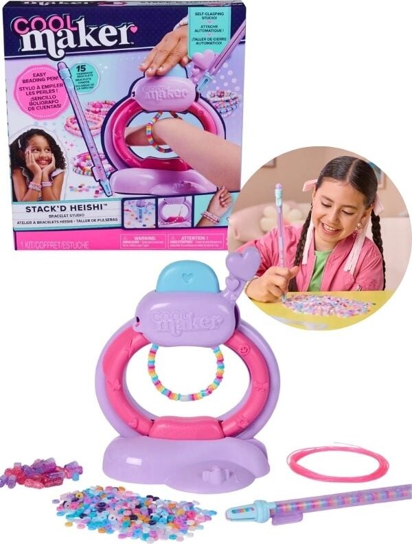 Cool Maker Stack Heishi Armbånd Kreasæt - Cool Armbånd  - 0681147059498