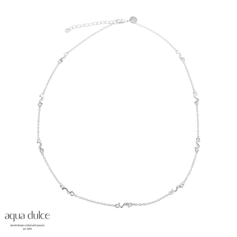 Rhumba Simple Necklace Silver - Aqua Dulce Halskæder  - 5740013852283