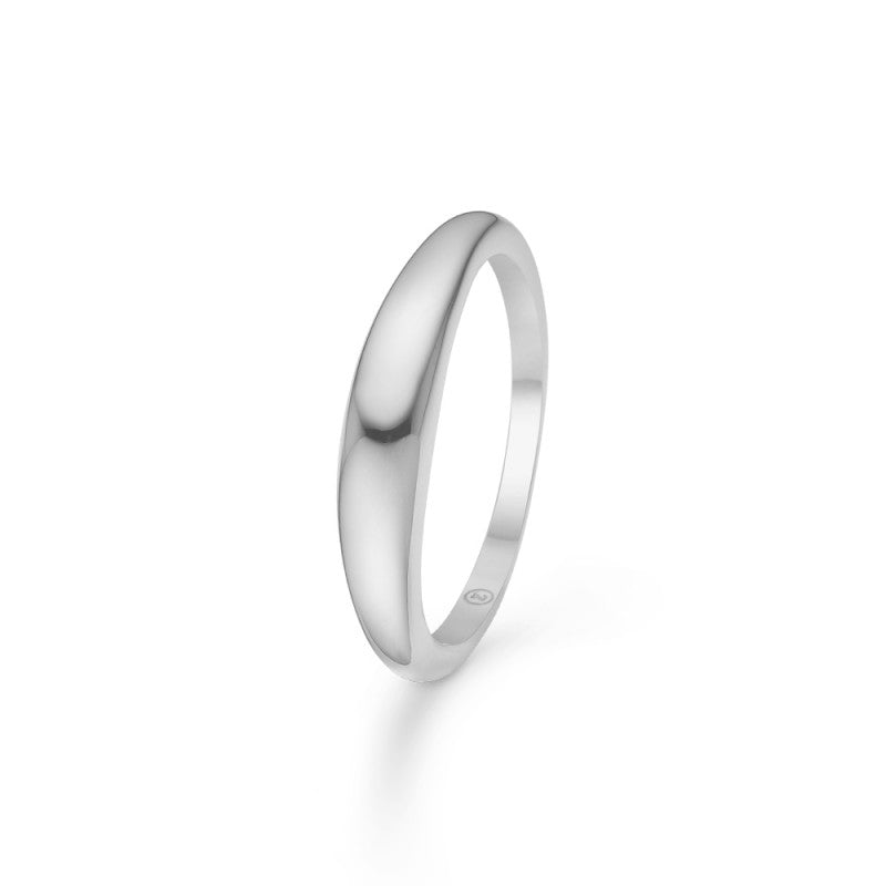 Half Moon Sølv Ring Fra Mads 2140092 - Mads Z Fingerringe  - 1233690118901