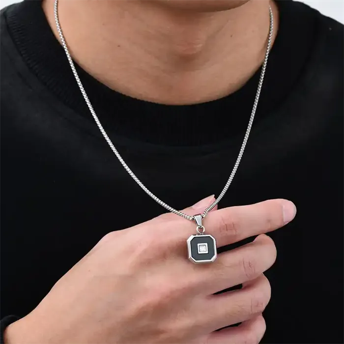 Neck Stone Halssmykke ædelstål - Halskæder