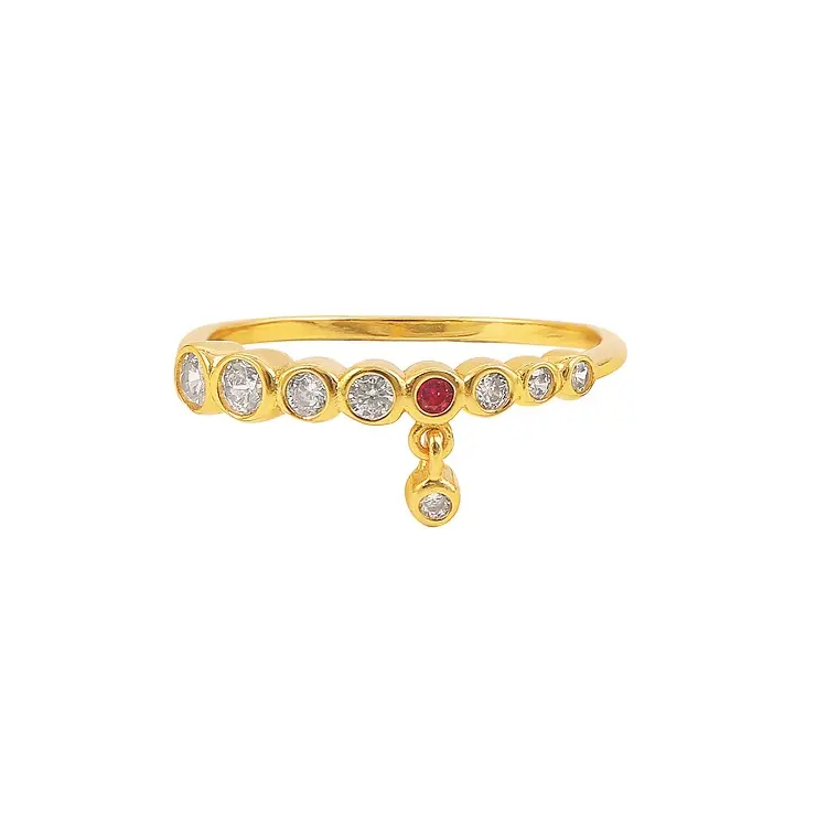 Hultquist Ruby Ring S08016 - Hultquist Fingerringe
