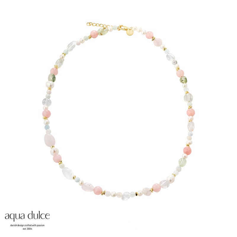 Breeze Necklace Golden - Aqua Dulce Halskæder  - 5740013858513