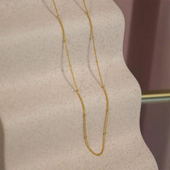 Stær Athena Halskæde Forgyldt - By Stær Halskæder