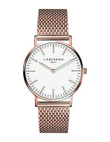 Rosa Liebeskind Berlin Dameur Guld Hvid - Armbånd  - 4035608070779