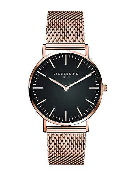 Rosa Liebeskind Berlin Dameur Guld Sort - Armbånd  - 4035608071066