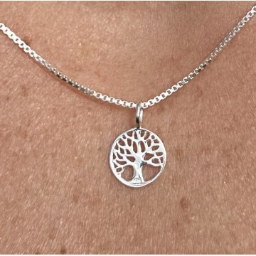 Livets Træ Vedhæng Sølv Vedhæng Til Halskæder Godkarmashop - Bahl Collection Halskæder