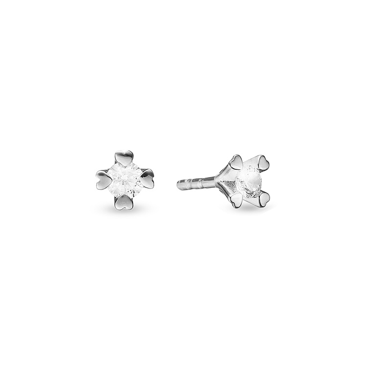 Mary Sølv øreringe Labgrown Diamant 21947710 - Aagaard Øreringe
