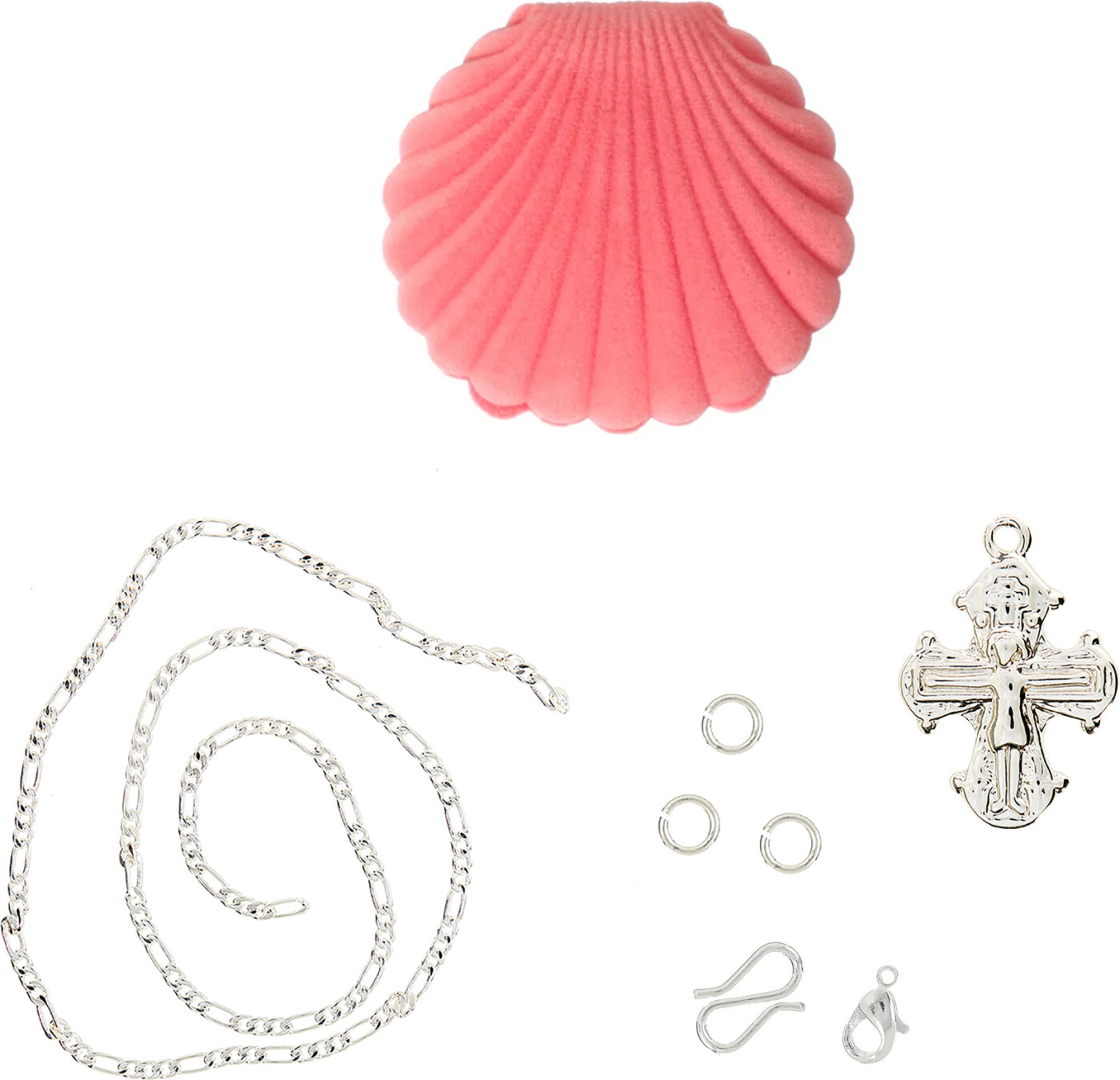 Amp Box Smykke Kit Halskæde Dagmarkors Sølvbelagt 925 Sterling - Me & My Box Halskæder  - 5745000391400