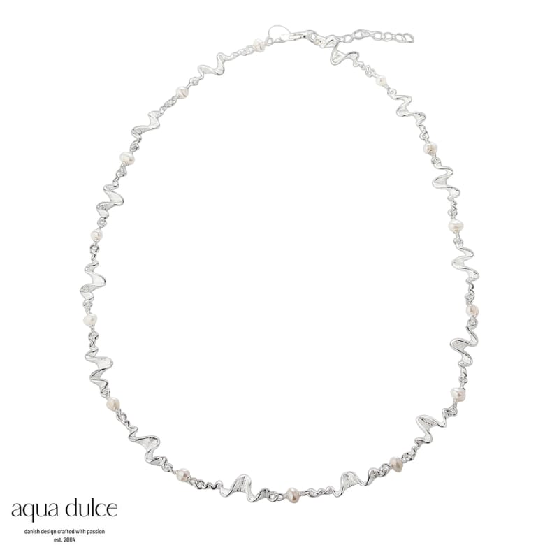 Rhumba Choker Silver - Aqua Dulce Halskæder  - 5740013851804