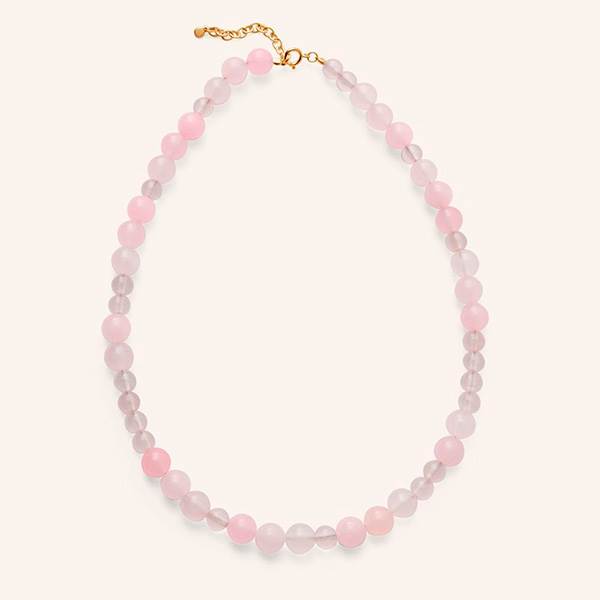 Pernille Corydon Blush Necklace Forgyldt Genanvendt Sterlingsølv - Halskæder - 5711980067253