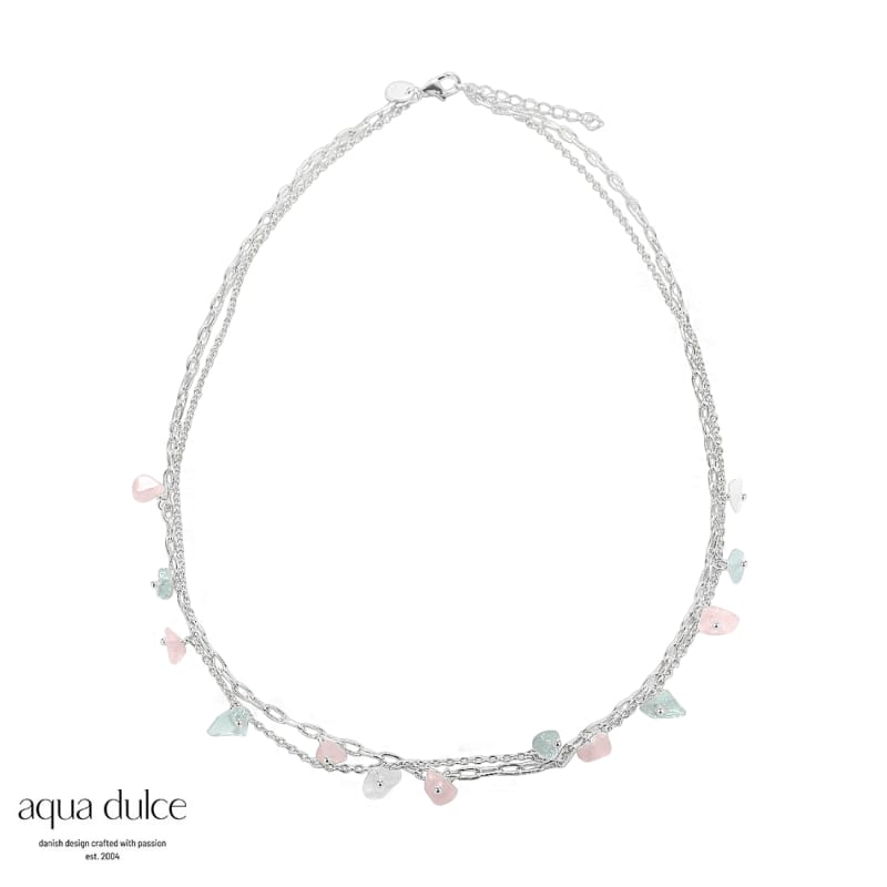 Nugget Necklace Silver - Aqua Dulce Halskæder  - 5740013851941