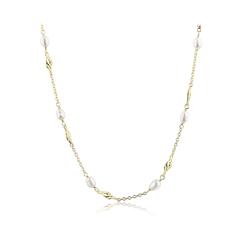 Milena Necklace Golden - Aqua Dulce Halskæder  - 5740013858278