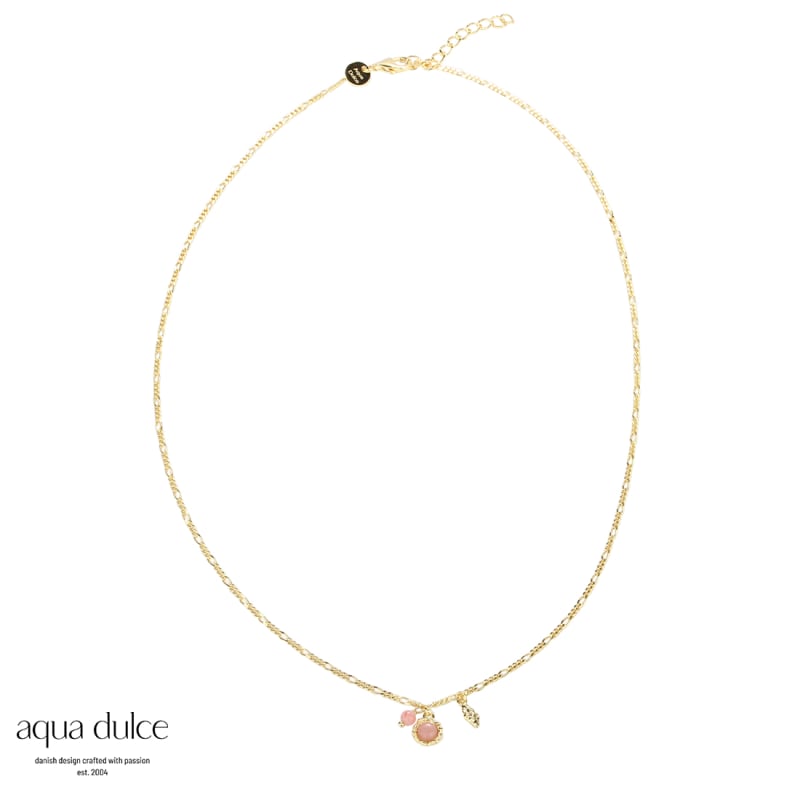 Opal Mila Necklace Golden - Aqua Dulce Halskæder  - 5740013848590