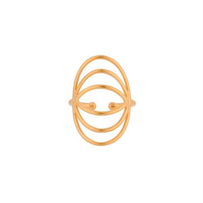 Pernille Corydon Silhouette Ring Forgyldt - Fingerringe
