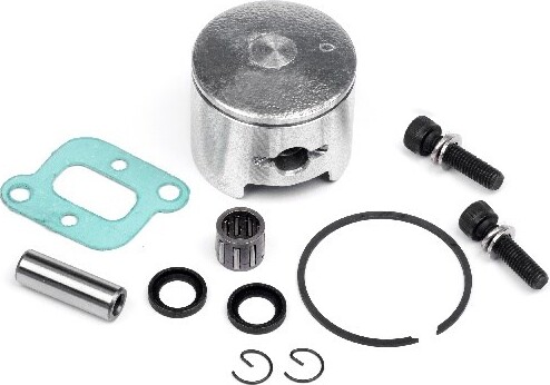 Piston Piston Ring And Piston Pin Set 342 Mv24192 Maverick - Maverick Rc Fingerringe  - 5050864019552