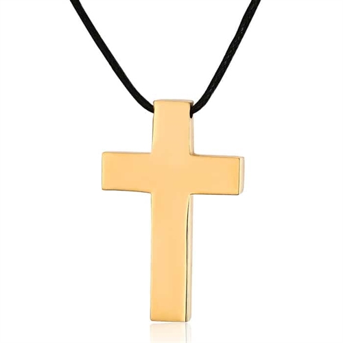 Jesu1 Herrekors Gold - Halskæder