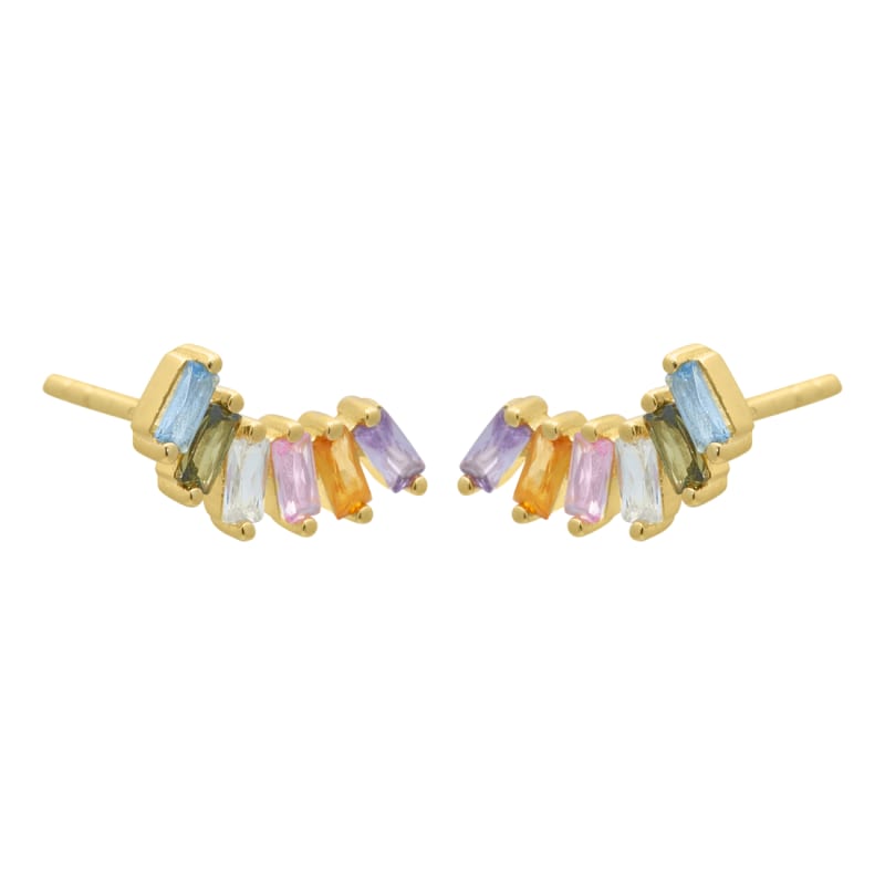 Edith Earstud Golden - Aqua Dulce Ørestikkere  - 5740013838539