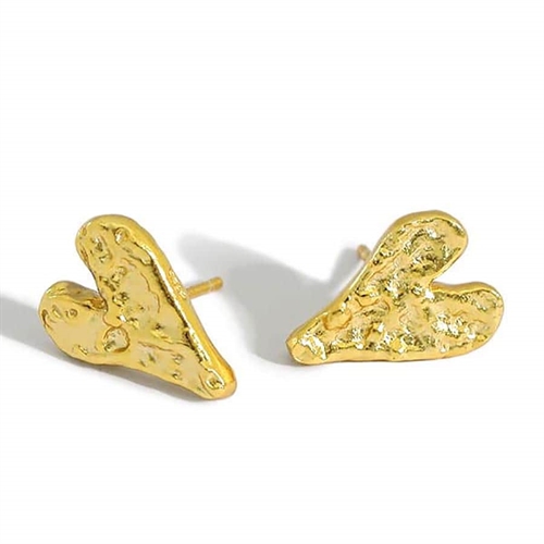 Heart Design ørering Sterling - Øreringe