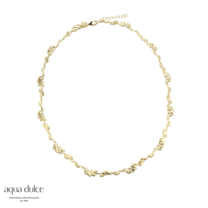 Koi Necklace Golden - Aqua Dulce Halskæder  - 5740013856250