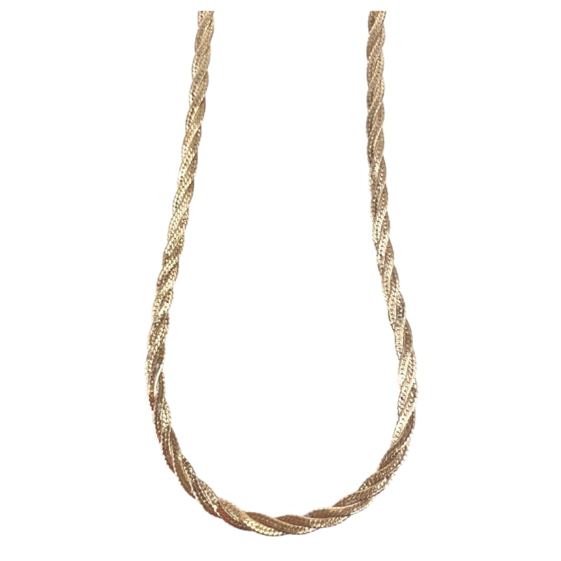 Teresa Necklace Golden - Aqua Dulce Halskæder  - 5740013857486