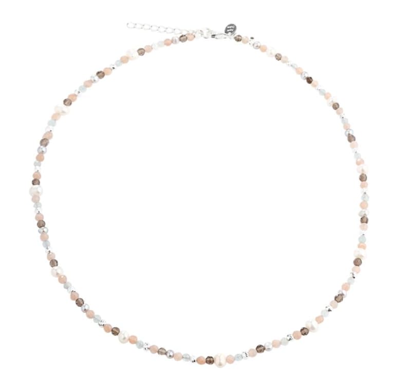 Miah Necklace Silver - Aqua Dulce Halskæder  - 5740013854133