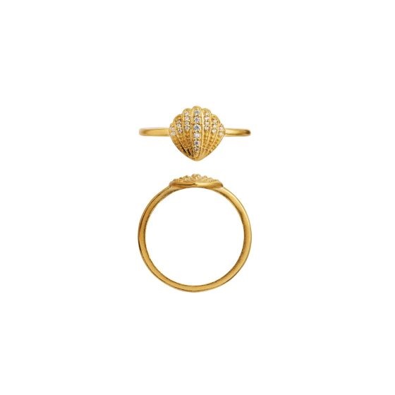 Stine Vintage Shell Ring 4051 Str - Stine A Fingerringe