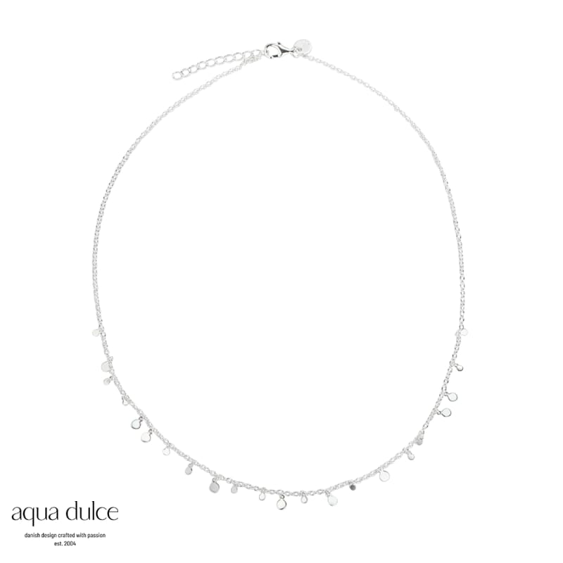 Elegant Necklace Silver - Aqua Dulce Halskæder  - 5740013849443