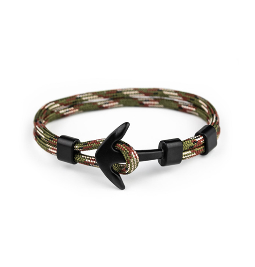 Deluxeamptrade Nylon Anker Armbånd Onesize Camo - Deluxecovers Armbånd
