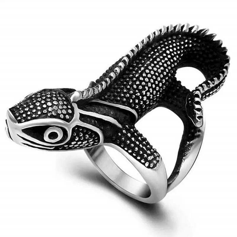 Varan Rustfri Stål Ring - Fingerringe