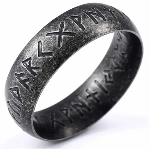Rune Vikinge Ring Oxy - Fingerringe