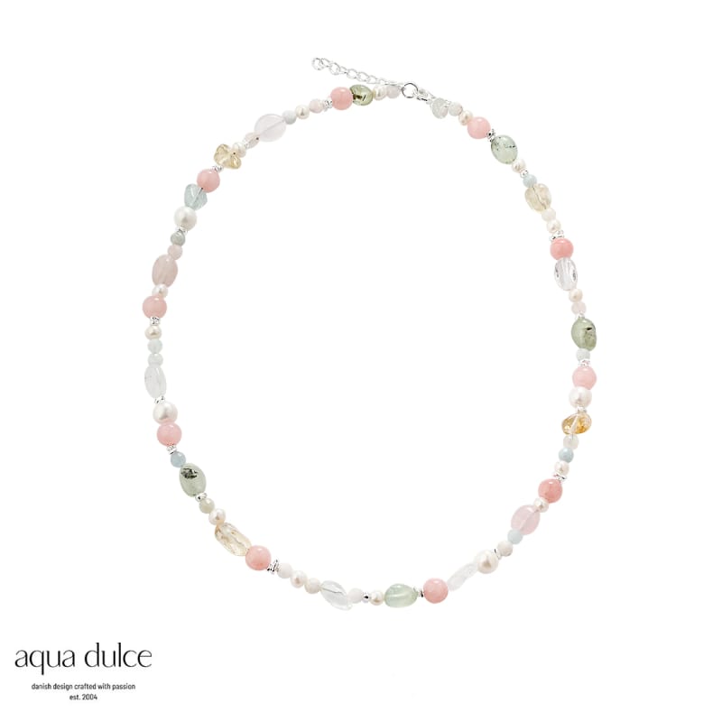 Breeze Necklace Silver - Aqua Dulce Halskæder  - 5740013858506