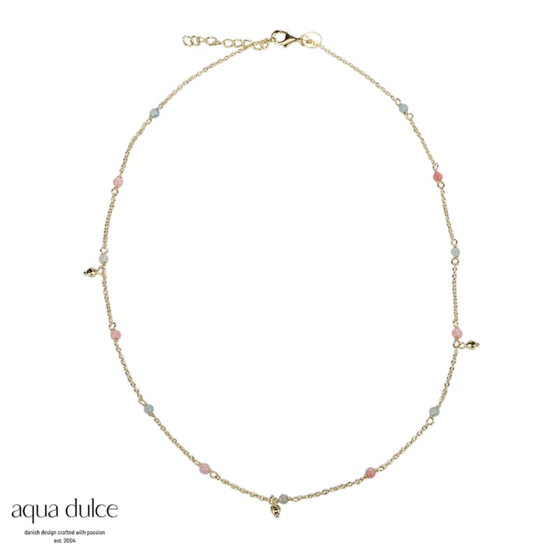 Brazil Necklace Golden - Aqua Dulce Halskæder  - 5740013847852