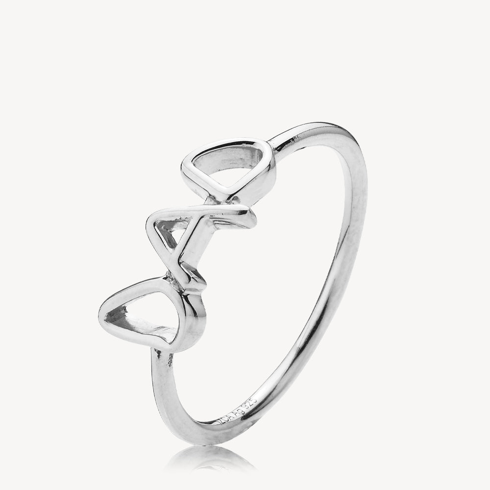 Sølv Fam Dad Ring - Sistie Fingerringe