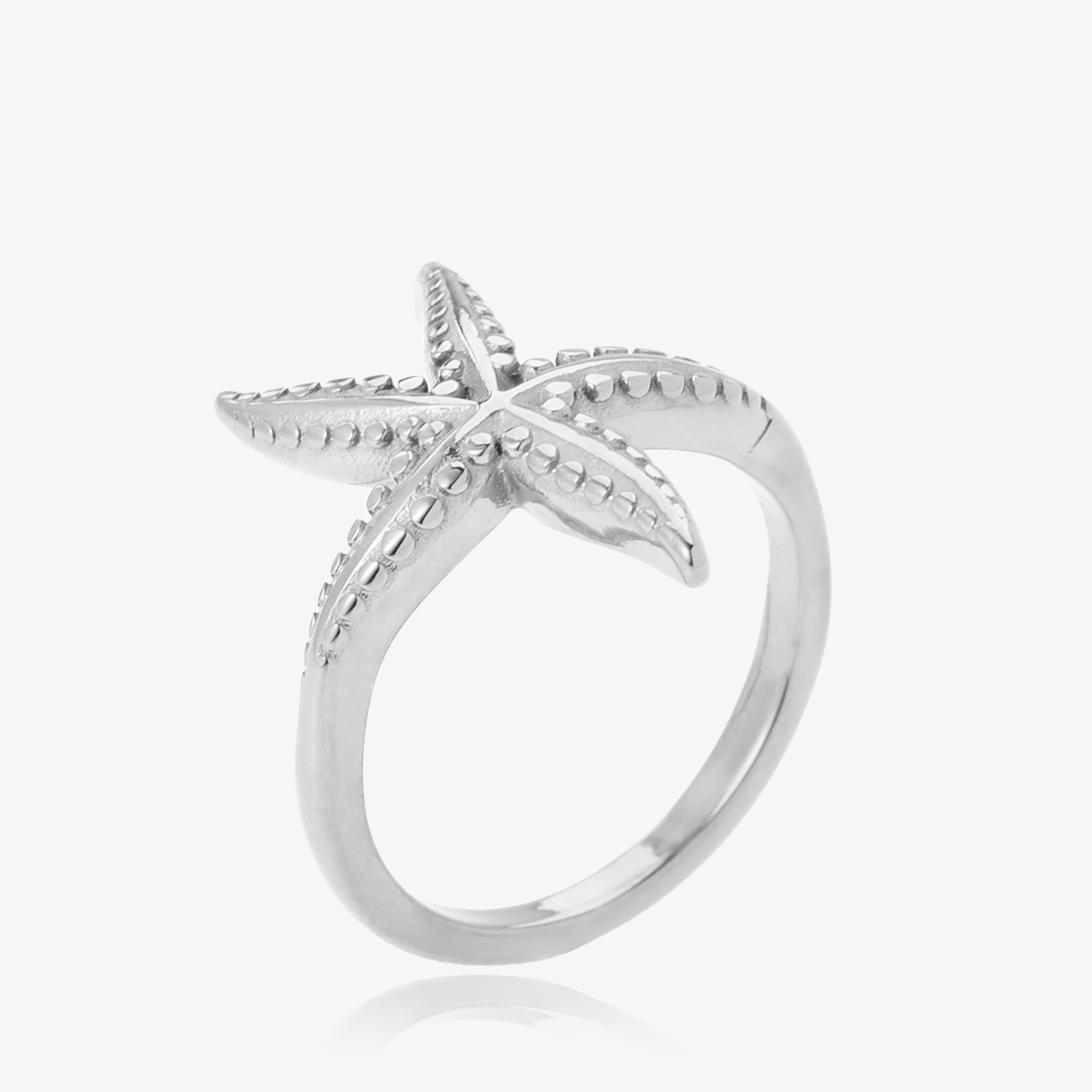 Sølv Sirena Ring Stål - Sistie2nd Fingerringe
