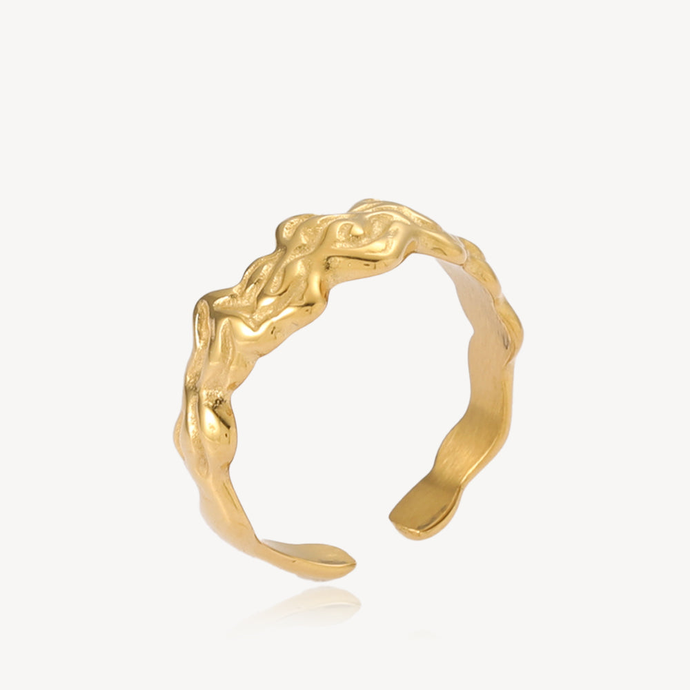 Guld Freja Ring Forgyldt - Sistie2nd Fingerringe