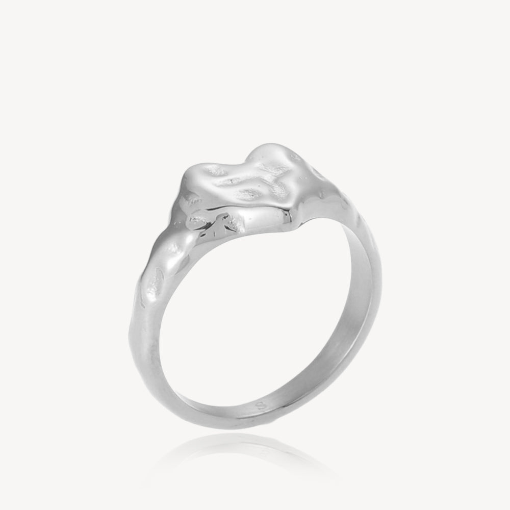 Sølv Sia Ring Stål - Sistie2nd Fingerringe