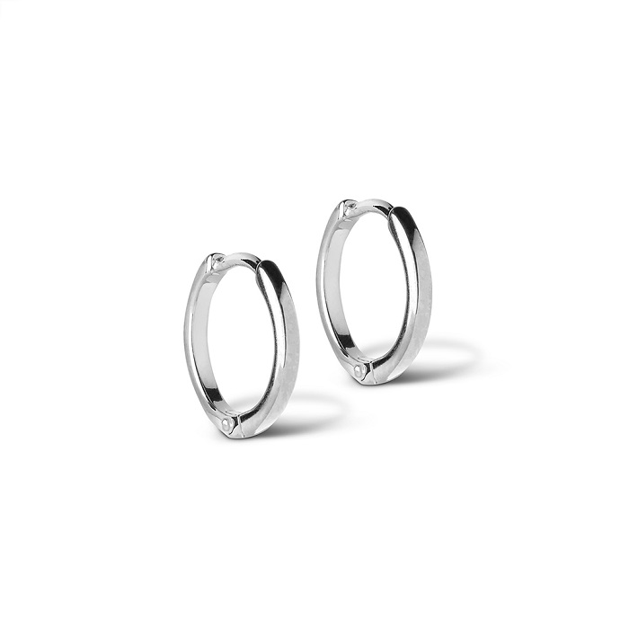 Enamel Hoops Classic E168s - Øreringe