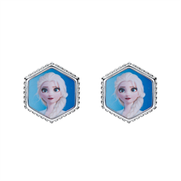 Disney Elsa ørestikker Sølv - Disney Øreringe