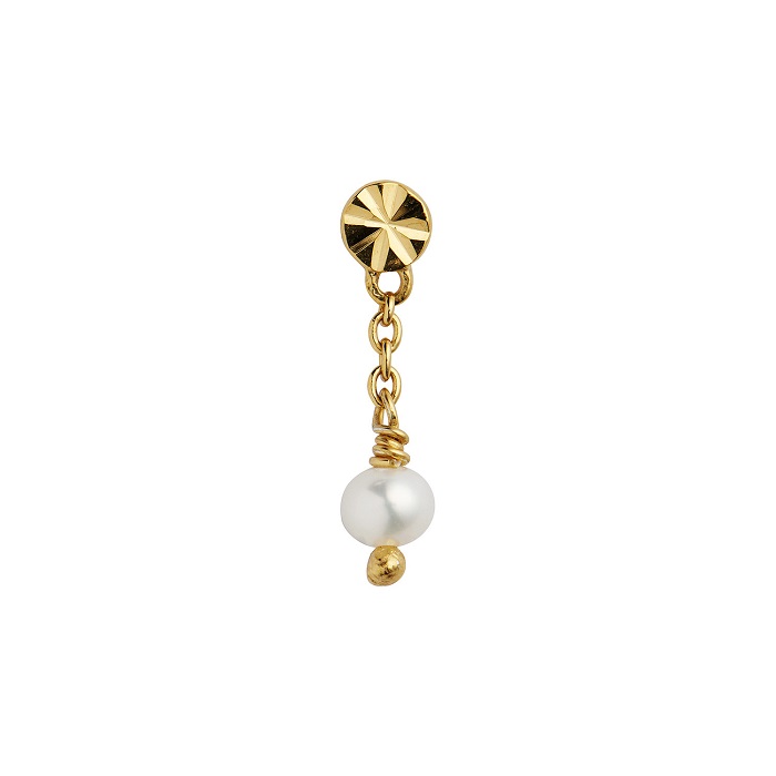 Stine Petit Etoile ørering Forgyldt 1283 - Stine A Øreringe