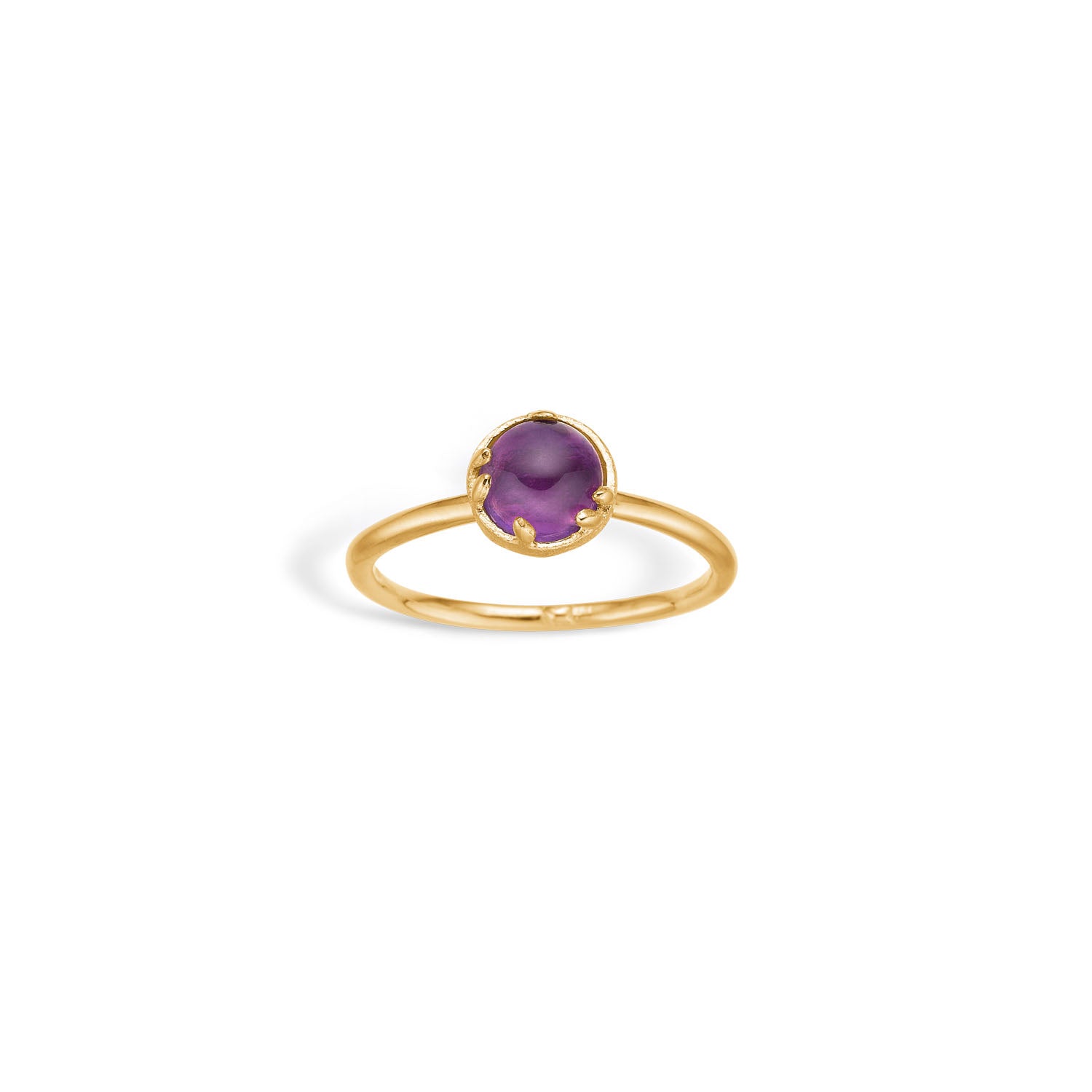 Blossom Copenhagen 14kt Guld Ring Med Ametyst 14631700 - Blossom Fingerringe  - 1233690200514